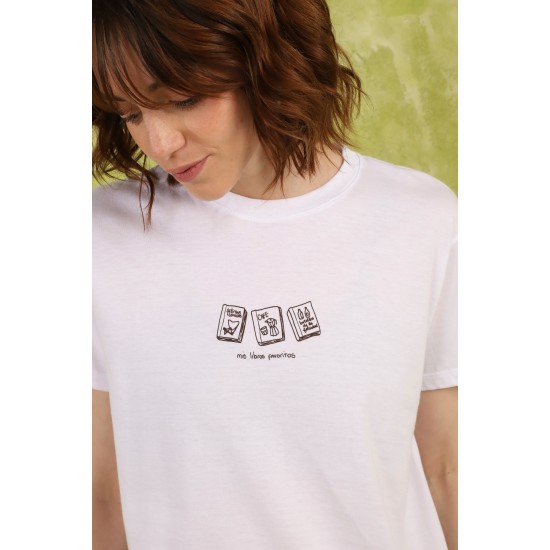 LIBRO FAVORITO Remera B130